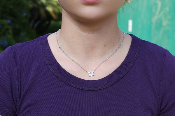 2 ct Butterfly Diamond Pendant with Diamonds by the Yard