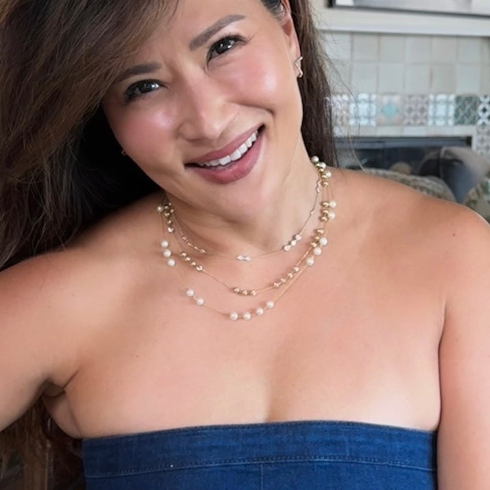 Clusters of Pearls Necklace