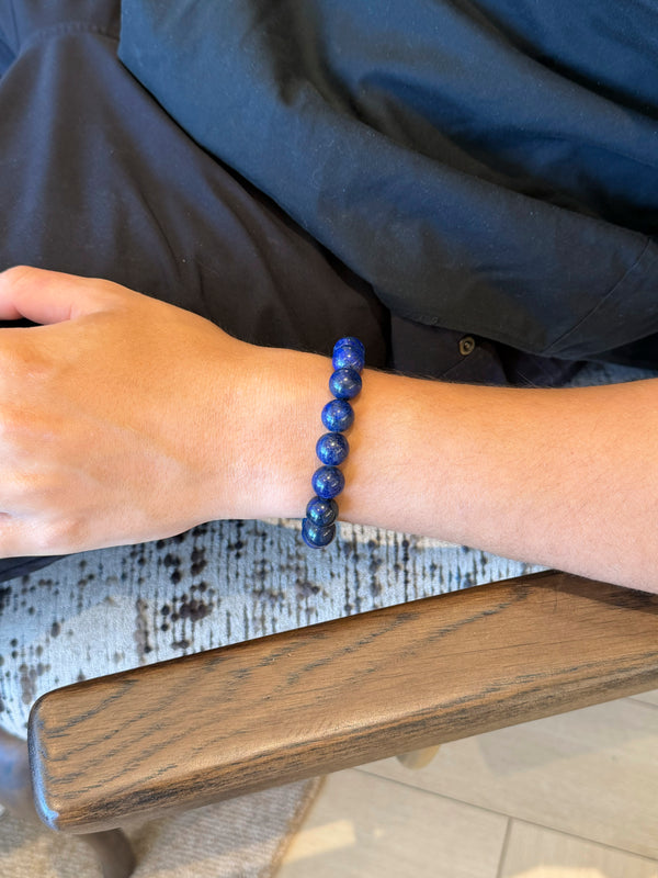 Men's Blue Lapis Lazuli Bracelet