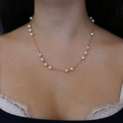 Clusters of Pearls Necklace