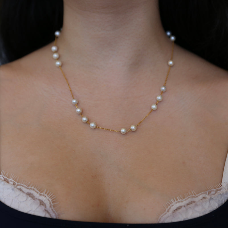 Clusters of Pearls Necklace