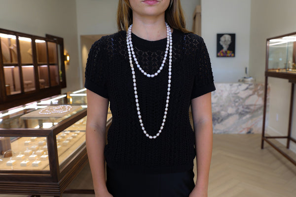 Pink Saltwater Pearl Necklace
