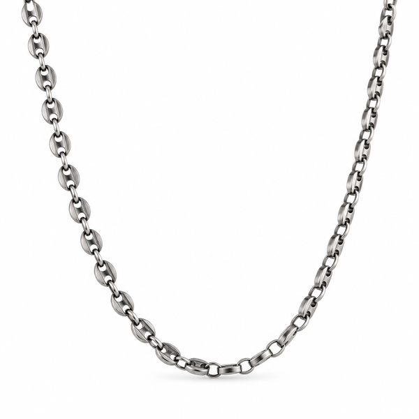 Men's Sterling Silver 2.5mm Mariner Chain Necklace