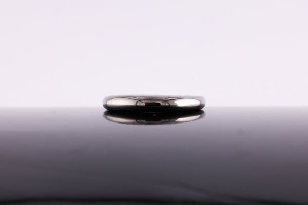 Titanium Small Dome Stackable Ring