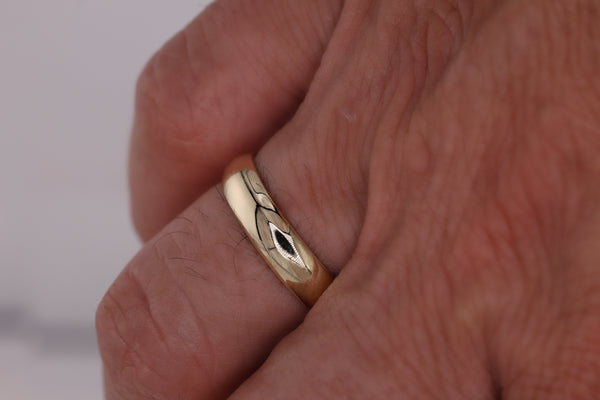 Men's 14k Gold 5mm Ring