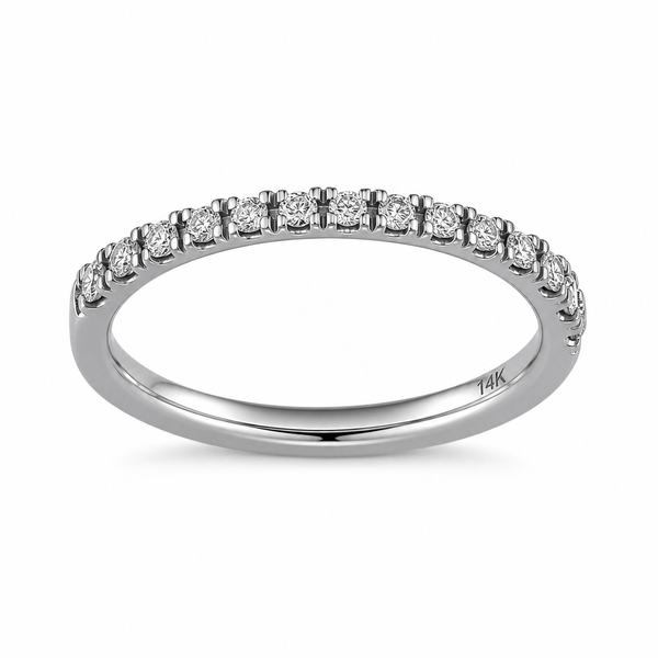 Half Eternity .32 carat Diamond Ring