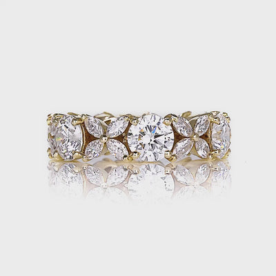 XO Diamond Ring