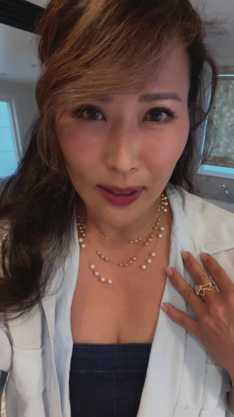 Clusters of Pearls Necklace