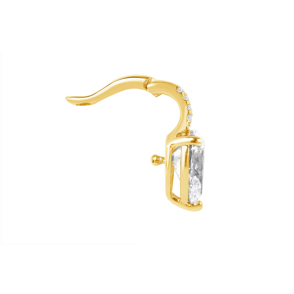 Pear Diamond Clasping Charm