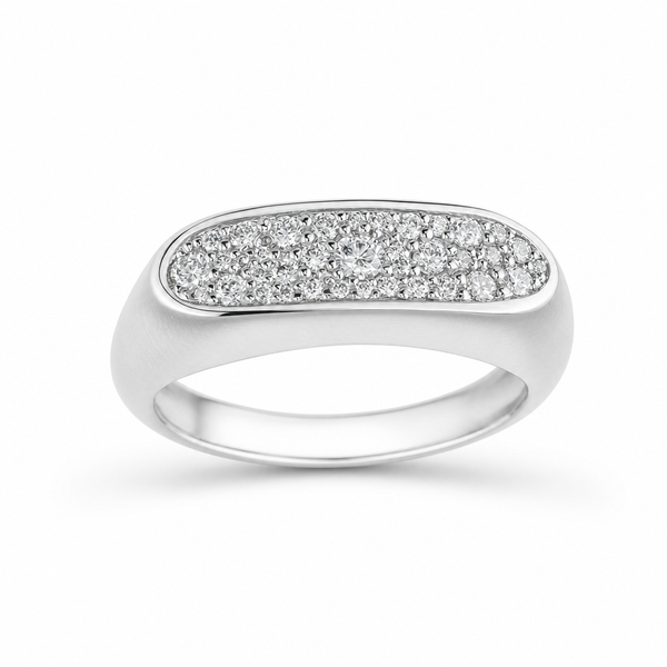 Titanium Organic Pavé Diamonds Small