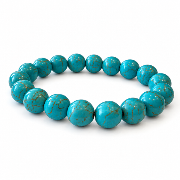 Men's Turquoise Bead Bracelet