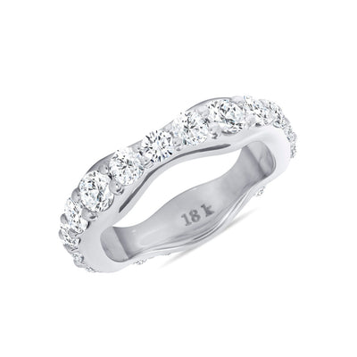 Diamond Wave Ring