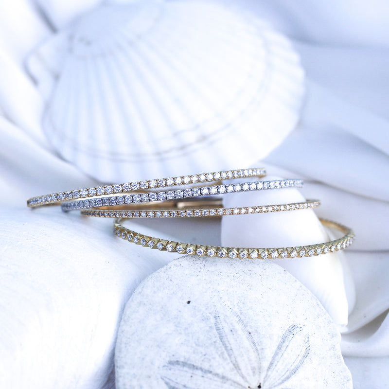 Full Eternity Diamond Bangle
