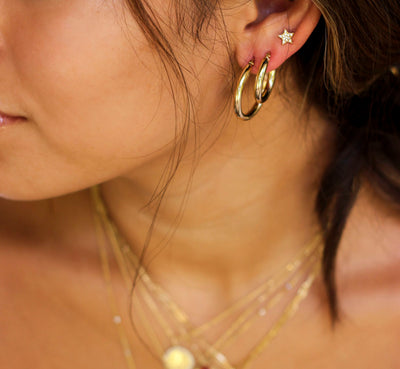 Small Gold Hoops