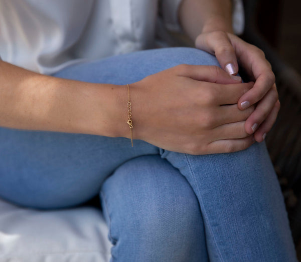 Pave Diamond Hamsa Bracelet