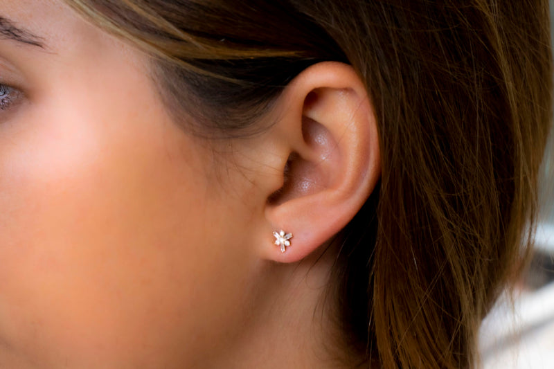 Diamond Starburst Earrings