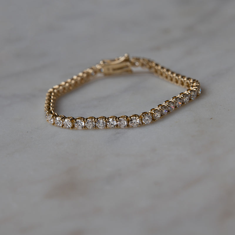 Round diamond Tennis Bracelet