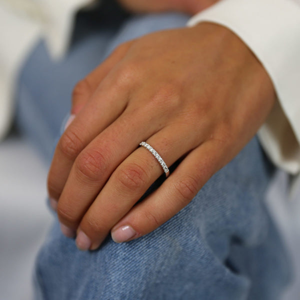 .25 ct Half Eternity Diamond Ring