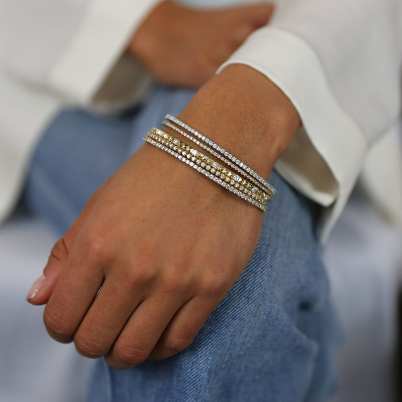 Eternity diamond bangle Clearance