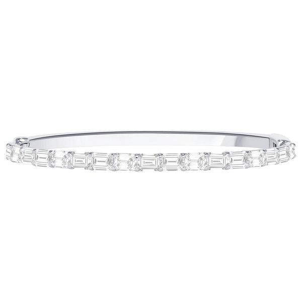 Lab Grown Emerald Cut Diamond Bracelet