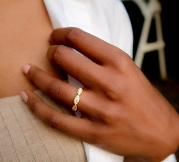 Marquis Diamond Ring